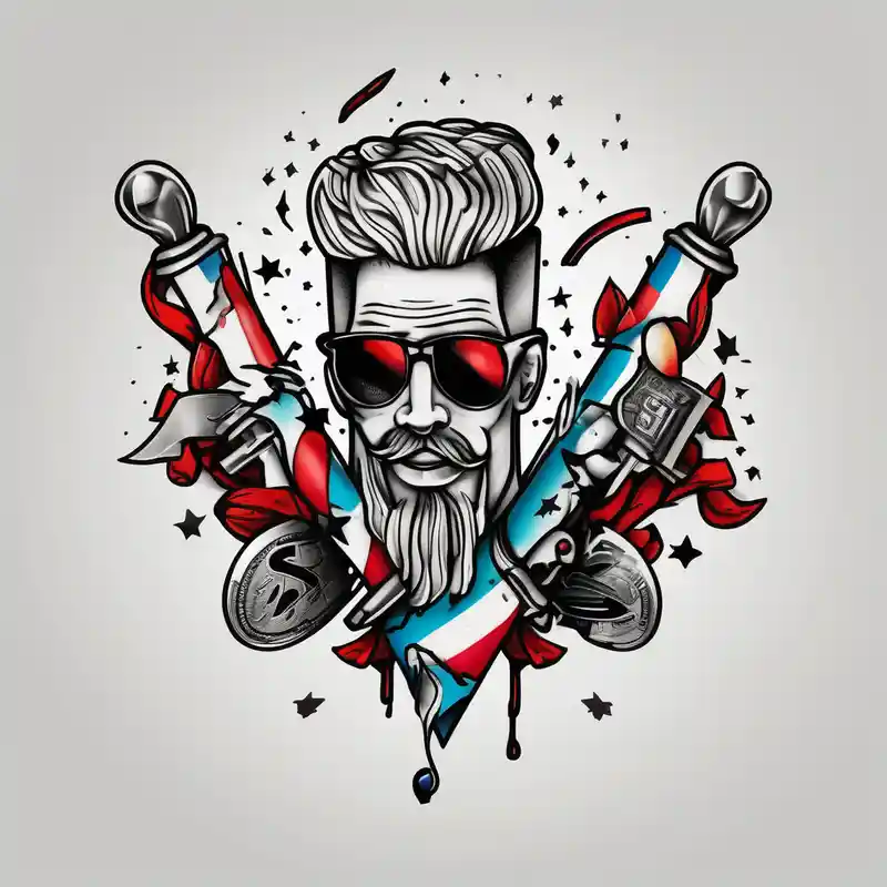 old school style Money Bag Tattoo Ideas in 2025 about Barber Pole with scissors raining money
THIS IS MY LIFE
(2022) money bag and Barber Pole with scissors raining money
THIS IS MY LIFE
(2022) money bag